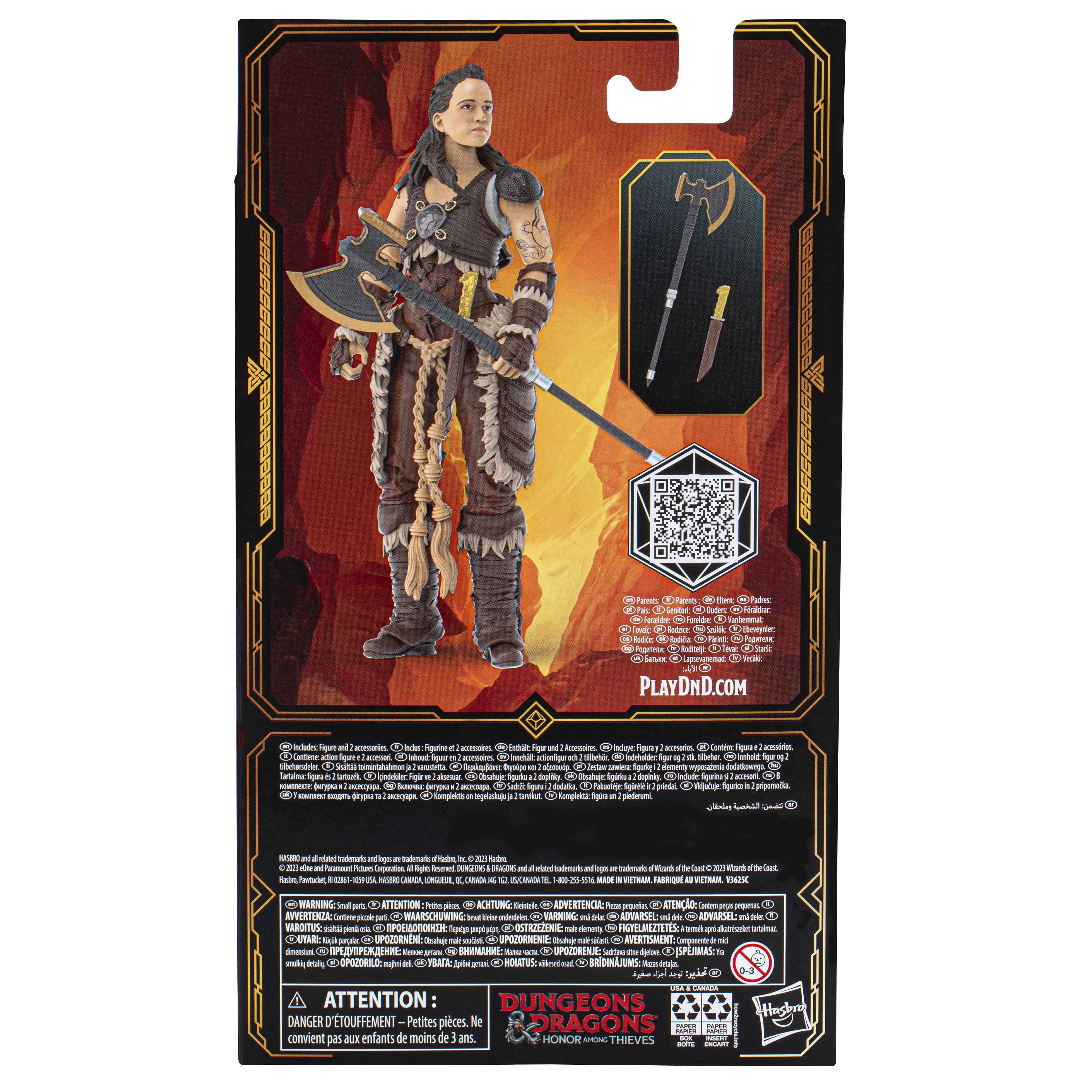 Figura Hasbro Dungeons & Dragons :Honor Among Thieves Edgin