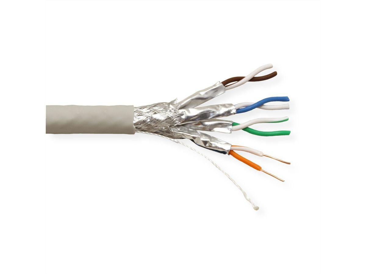 Value S Ftp Cable, Cat.7 (Class F), Massivdraht, Dca, 100 M