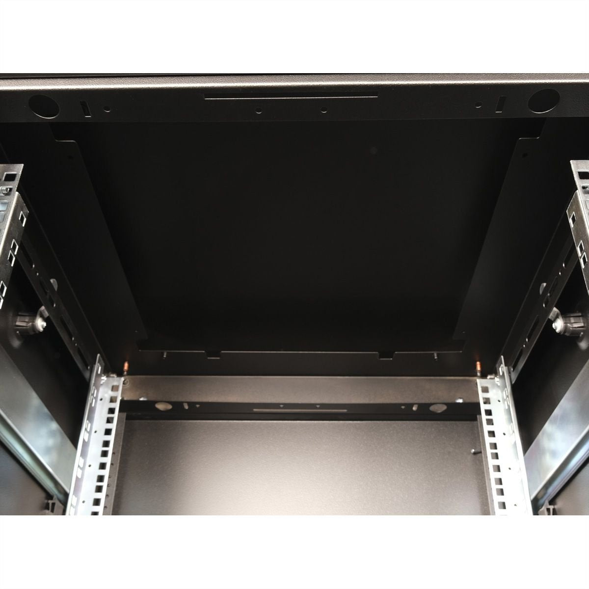 Roline 19-Zoll Netzwerkschrank Pro 26 He, 600x600 Bxt Glastr Schwarz