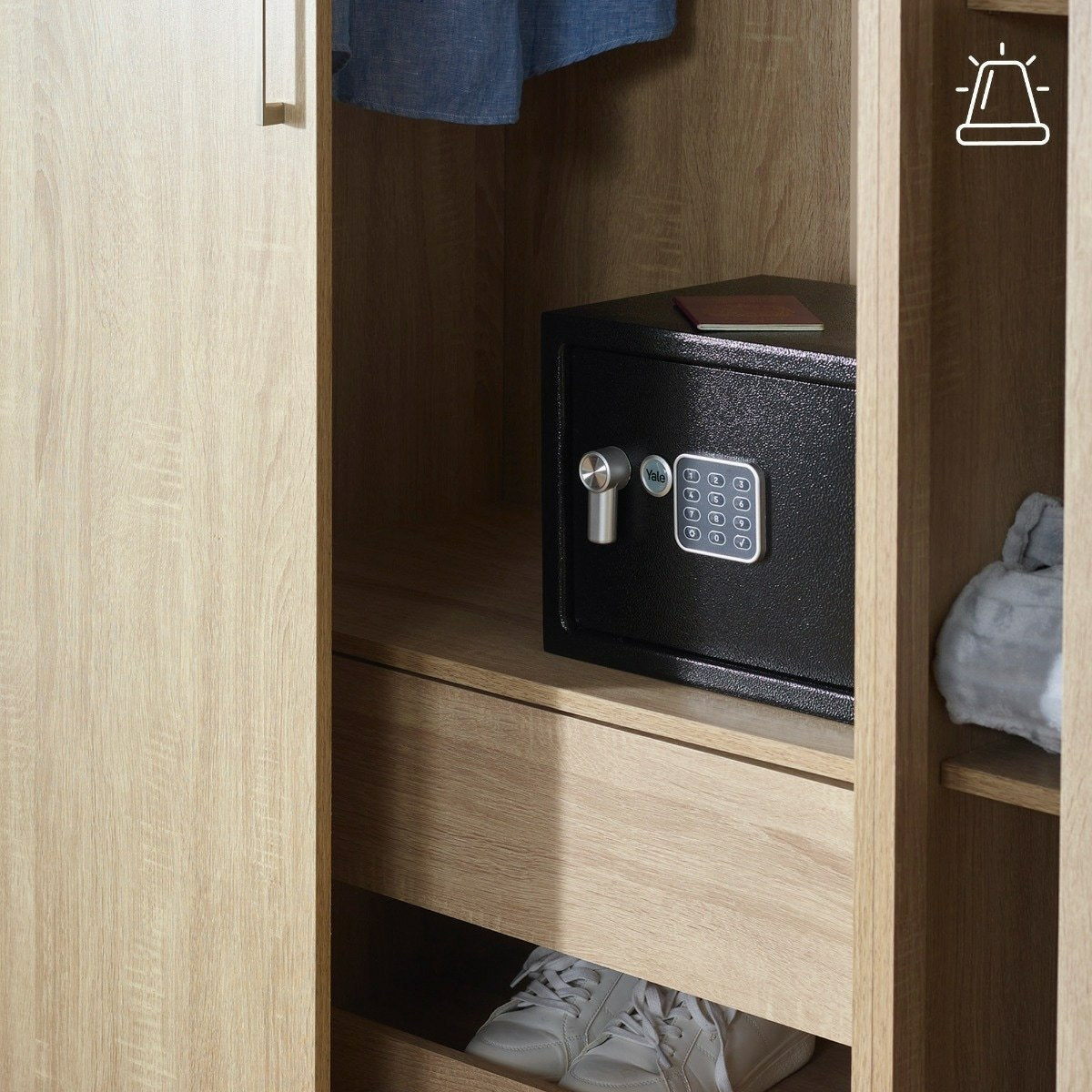 EAN 5011802412668 - Yale YEC/250/DB2 caja fuerte Transporte seguro 16,3 L Acero Negro imagen 5