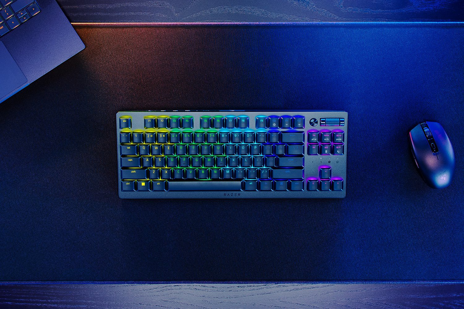 EAN 8886419348429 - Razer DeathStalker V2 Pro Tenkeyless teclado Juego USB + Bluetooth QWERTY Inglés de EE. UU. Negro imagen 1