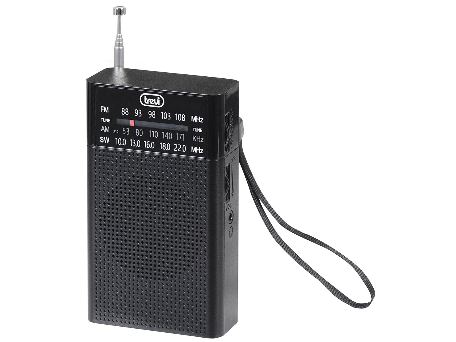 EAN 8011000028781 - Trevi RA 7F15 Portátil Analógica Negro imagen 1