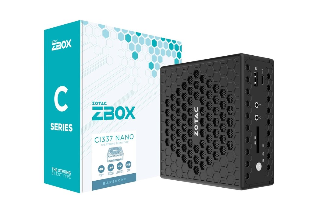 EAN 4895173626685 - Zotac ZBOX CI337 nano 0.9L sized PC Negro N100 3,4 GHz imagen 7