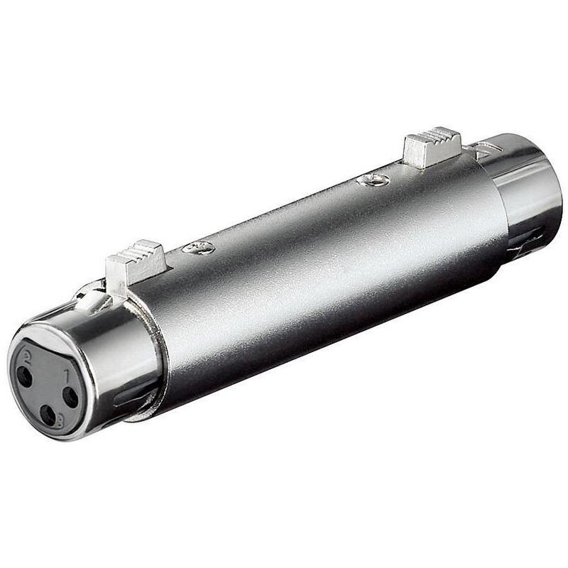 Adaptador Audio Xlr 3 Pin Hembra A Xlr 3 Pin Hembra Goobay