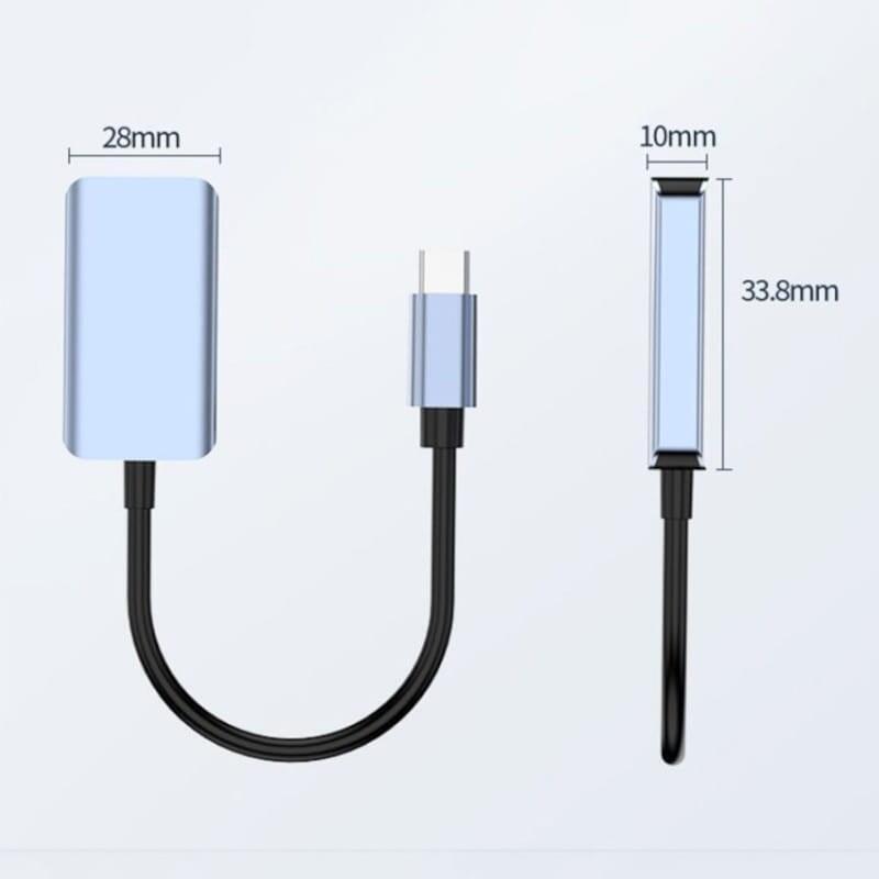 Adaptador Byl-2006a Usb-C/Hdmi Plata