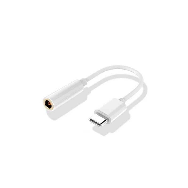 Adaptador Cool Tipo C A Jack Digital Blanco