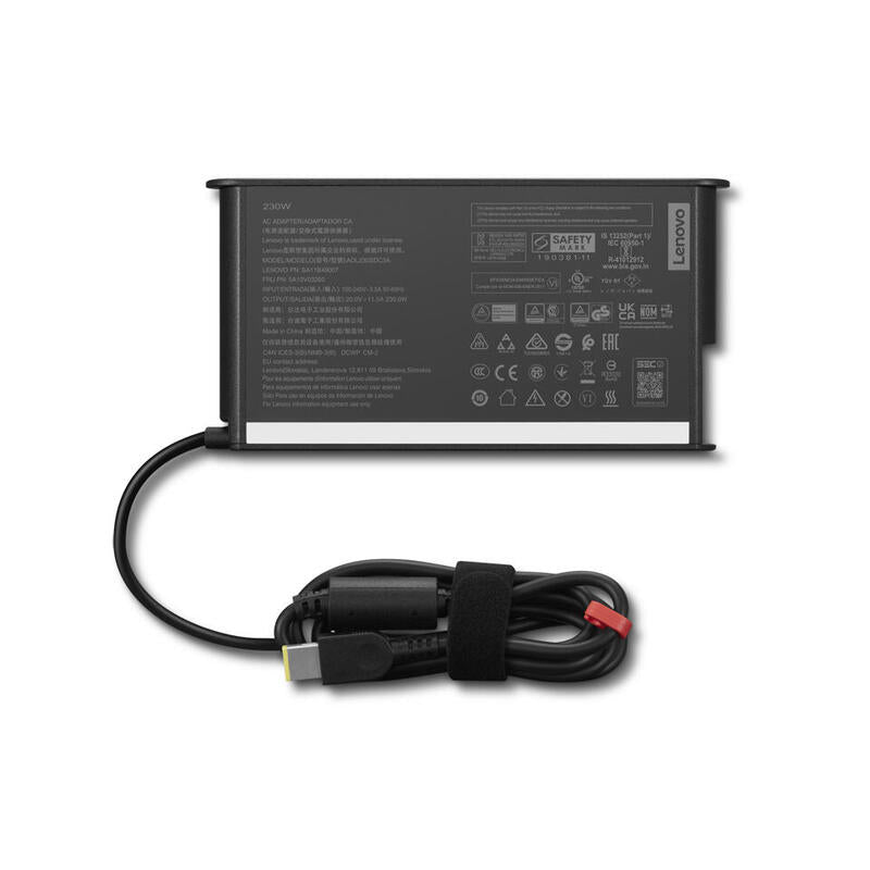 Adaptador De Ca Lenovo De 230 W Con Punta Delgada - Think Pad Gen2