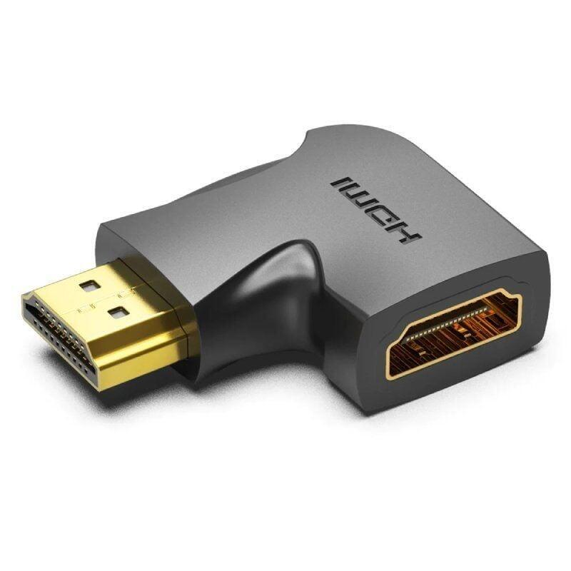 Adaptador Hdmi 4k 270 Vention Aiqb0-2 Hdmi Macho Hdmi Hembra Pack 2 Uds