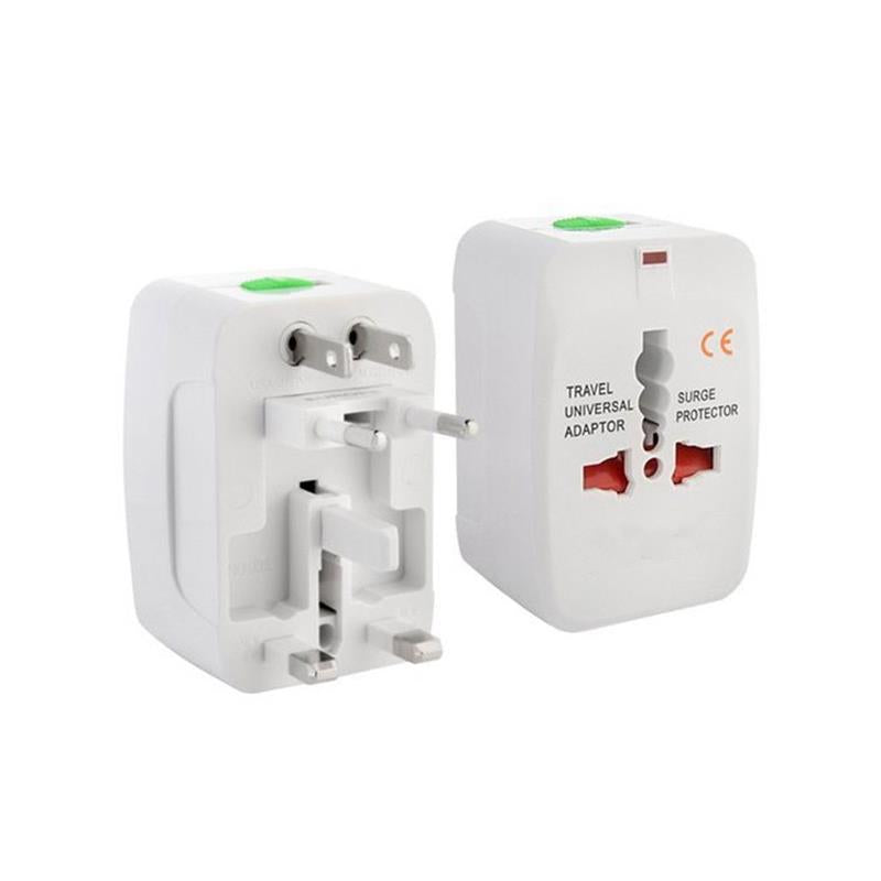 Adaptador Universal De Viaje Us/Au/Uk/Eu