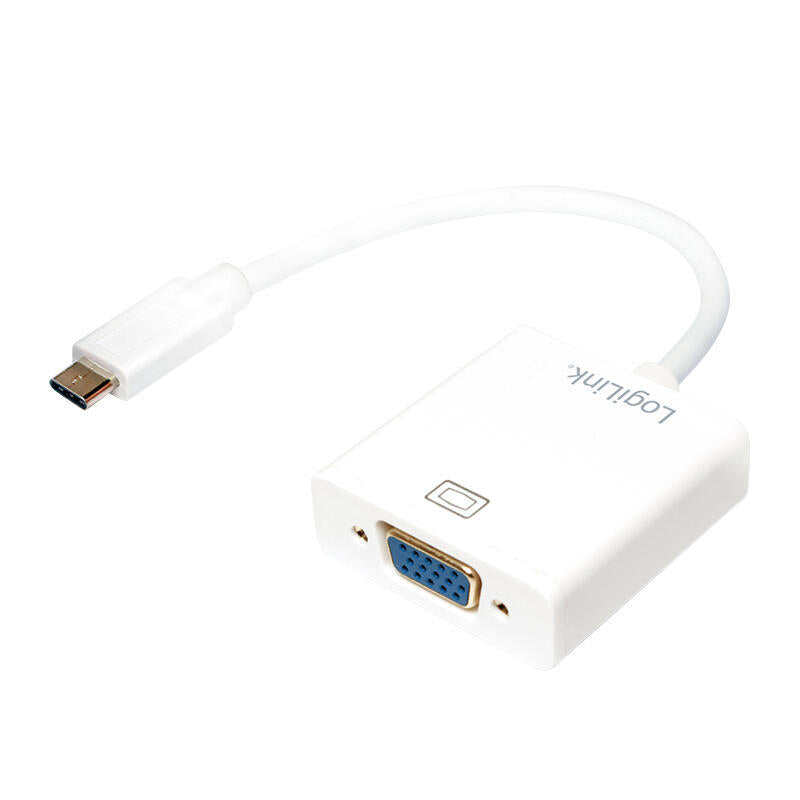 Adaptador Usb 3.1 Tipo C A Vga Blanco-Blister Logilink