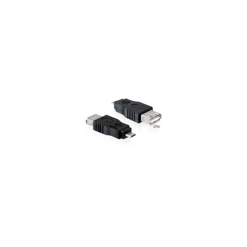 Adaptador Usb Micro-B Usb2.0 A Hembra Otg