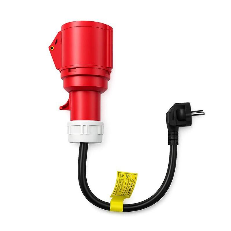 Adapter Silowy Do Ladowarek Ev Gniazdo Cee 16a 5p Przejsciówka 400v Na Schuko 230v Max 16a 3.5kw