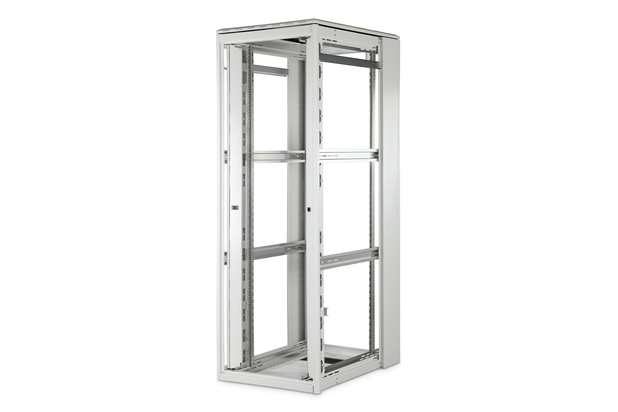Armario De Red De 47u, Unique, 2244x800x1000 Mm Bastidor Abierto, Gris