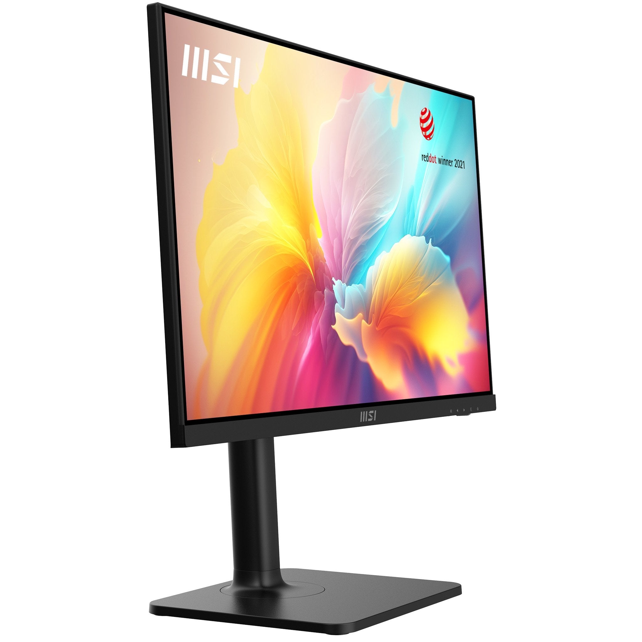 Msi Monitor Modern Md2412p. 23.8 (60cm). Plano. Ips. 1920x1080 (Fhd). 100hz. Negro