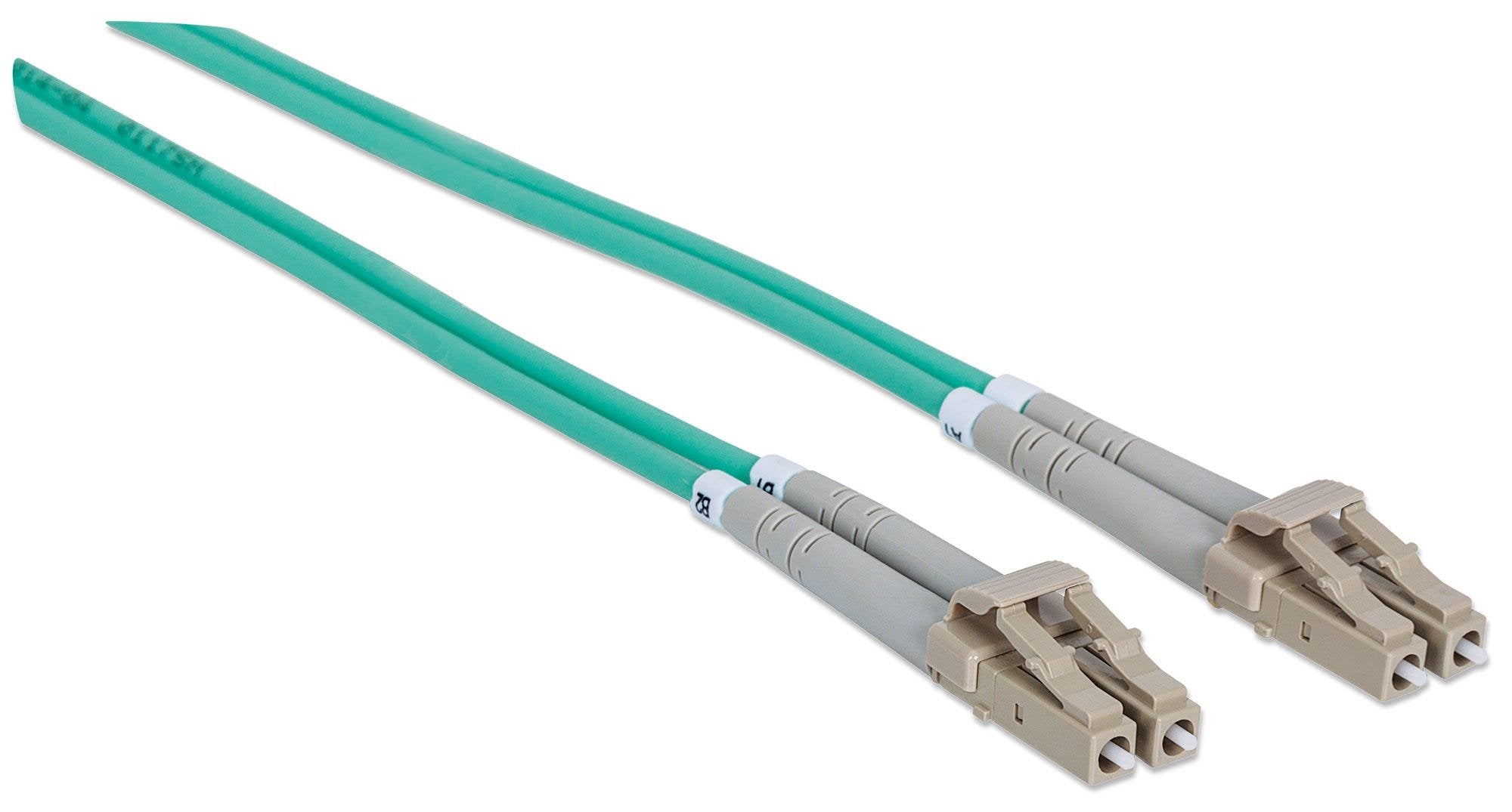 EAN 0766623750066 - Intellinet 750066 Cable de fibra óptica e InfiniBand 3 m LC Color aguamarina imagen 2