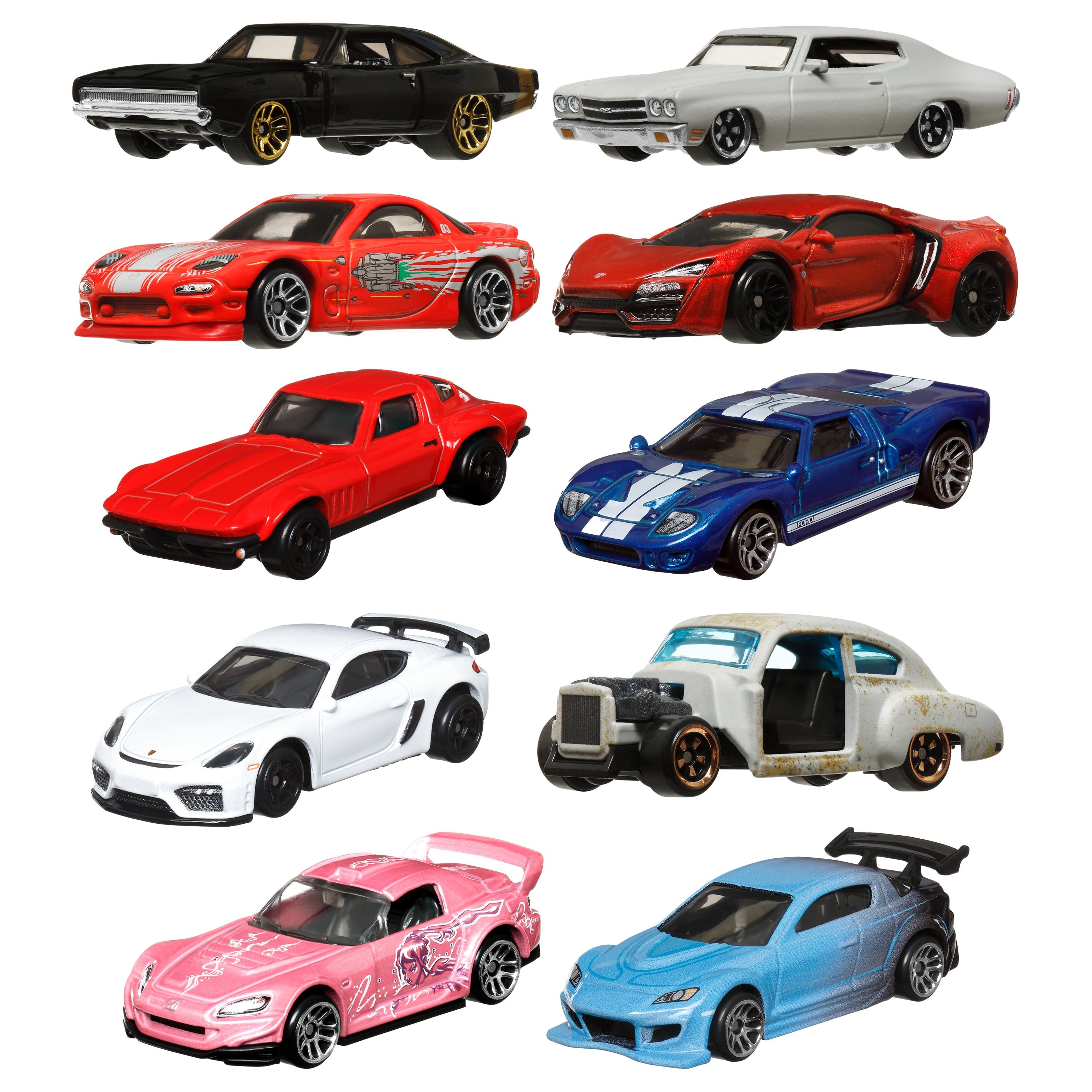 EAN 0194735148769 - Hot Wheels Fast & Furious HNR88 vehículo de juguete imagen 1