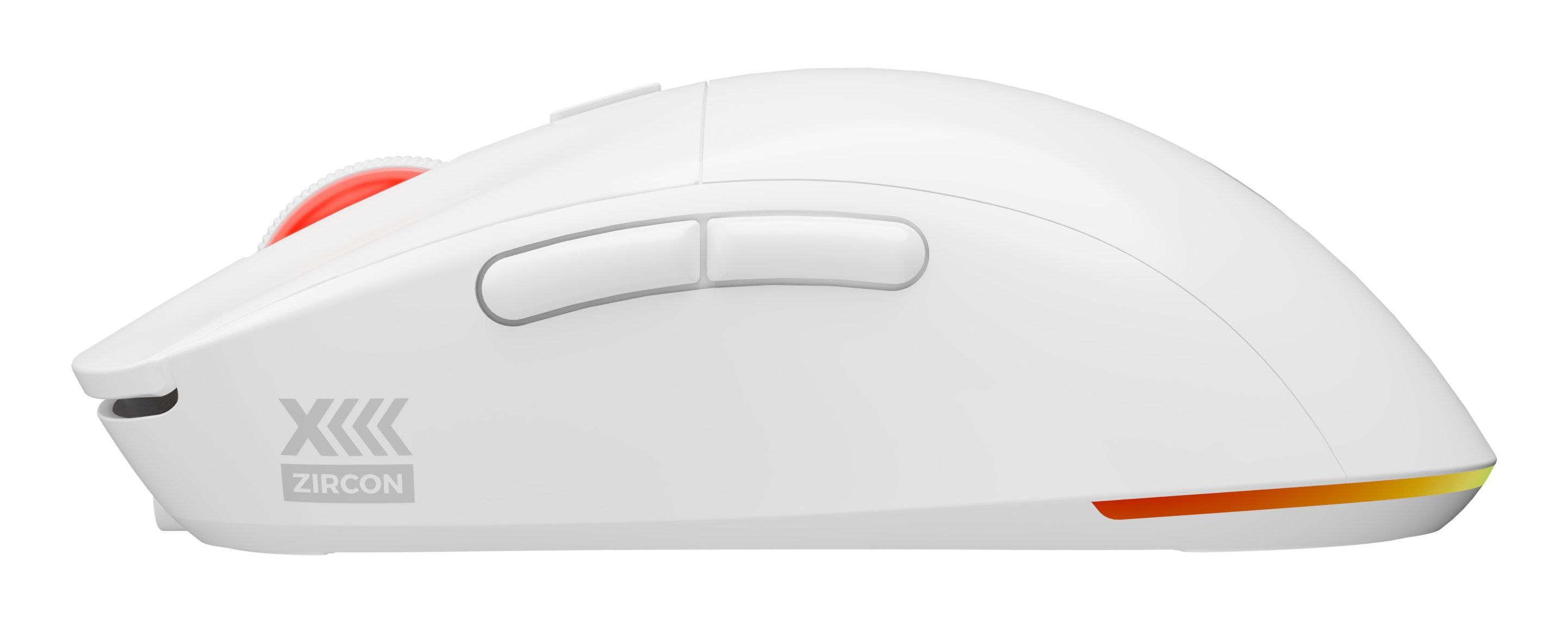 Raton Gaming Genesis Zircon Xiii Customizable Inalambrico 26000 Dpi Blanco