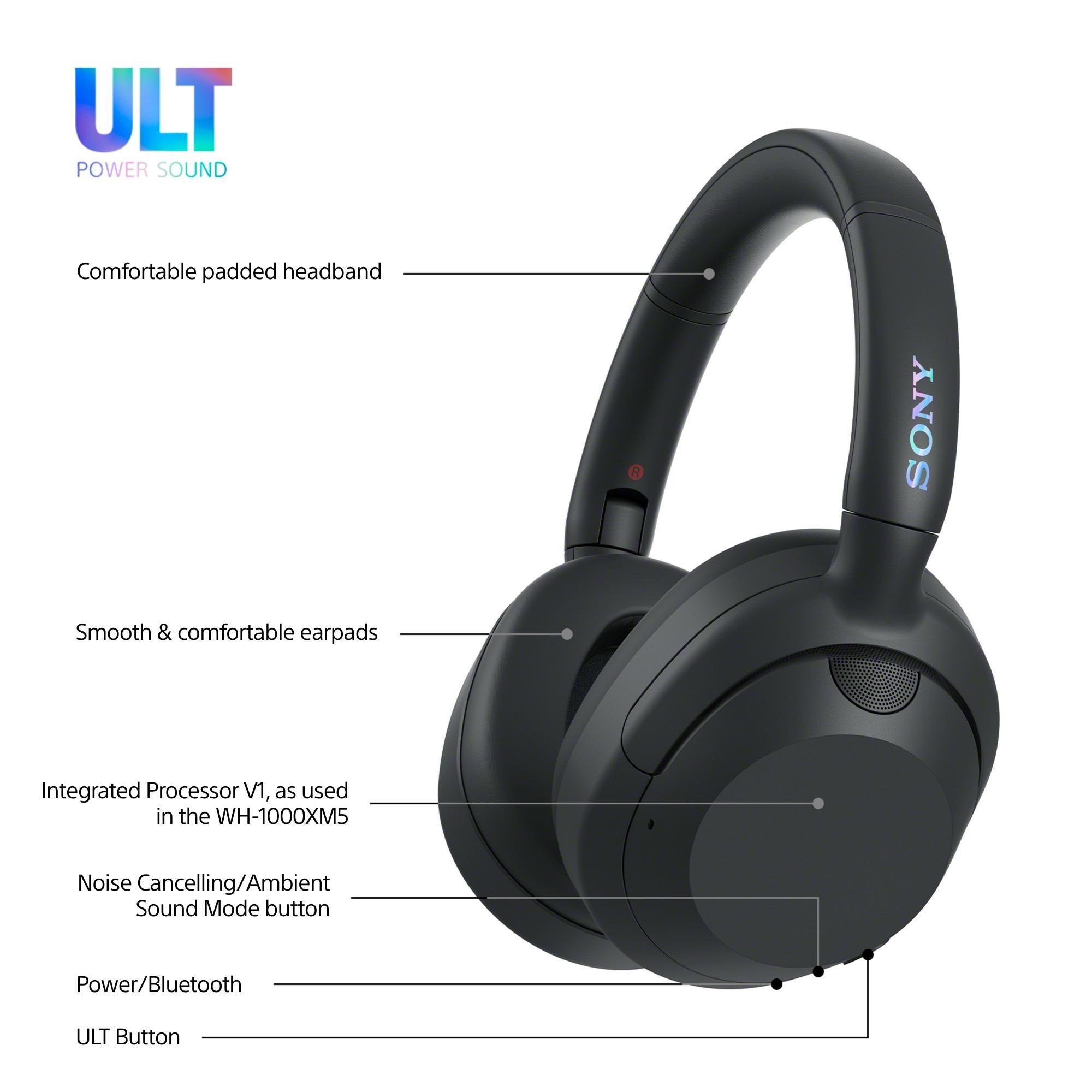 EAN 4548736156432 - Sony WHULT900NB auricular y casco Auriculares Inalámbrico y alámbrico Diadema Llamadas/Música Bluetooth N imagen 4