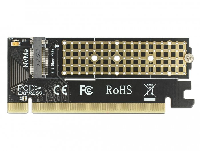 Pci Express X16 Karte Zu 1 X Nvme M.2 Key M