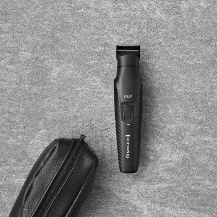 Remington Recortadora De Barba Y Cortapelos G2 Graphite Series - Barbero Y Máquina De Cortar Pelo Inalámbrico, Revestimiento De Grafito, 5 Accesorios, 40 Min Autonomía, Indicador Led Carga - Pg2000