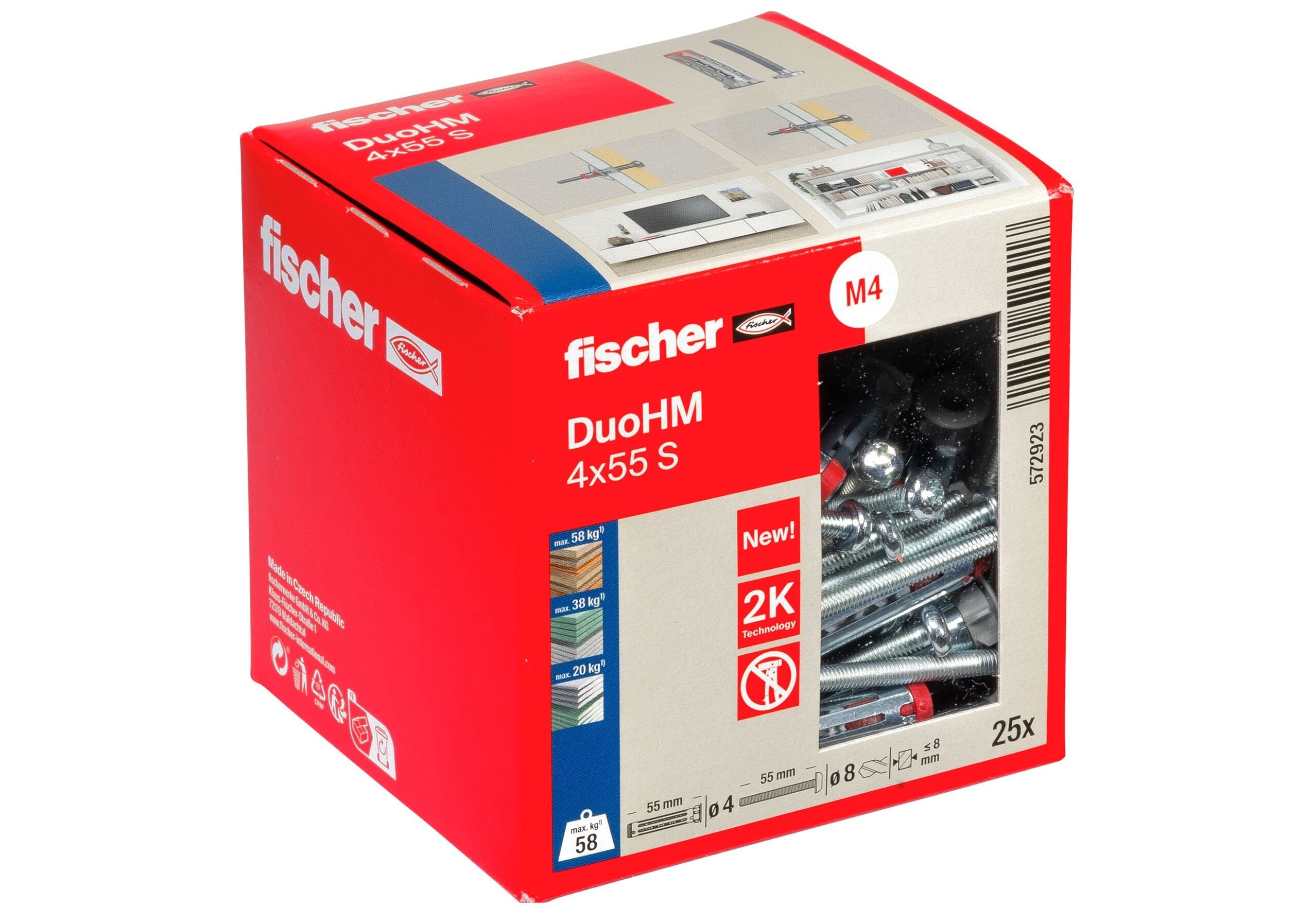 Fischer Duohm 572923, Pasador