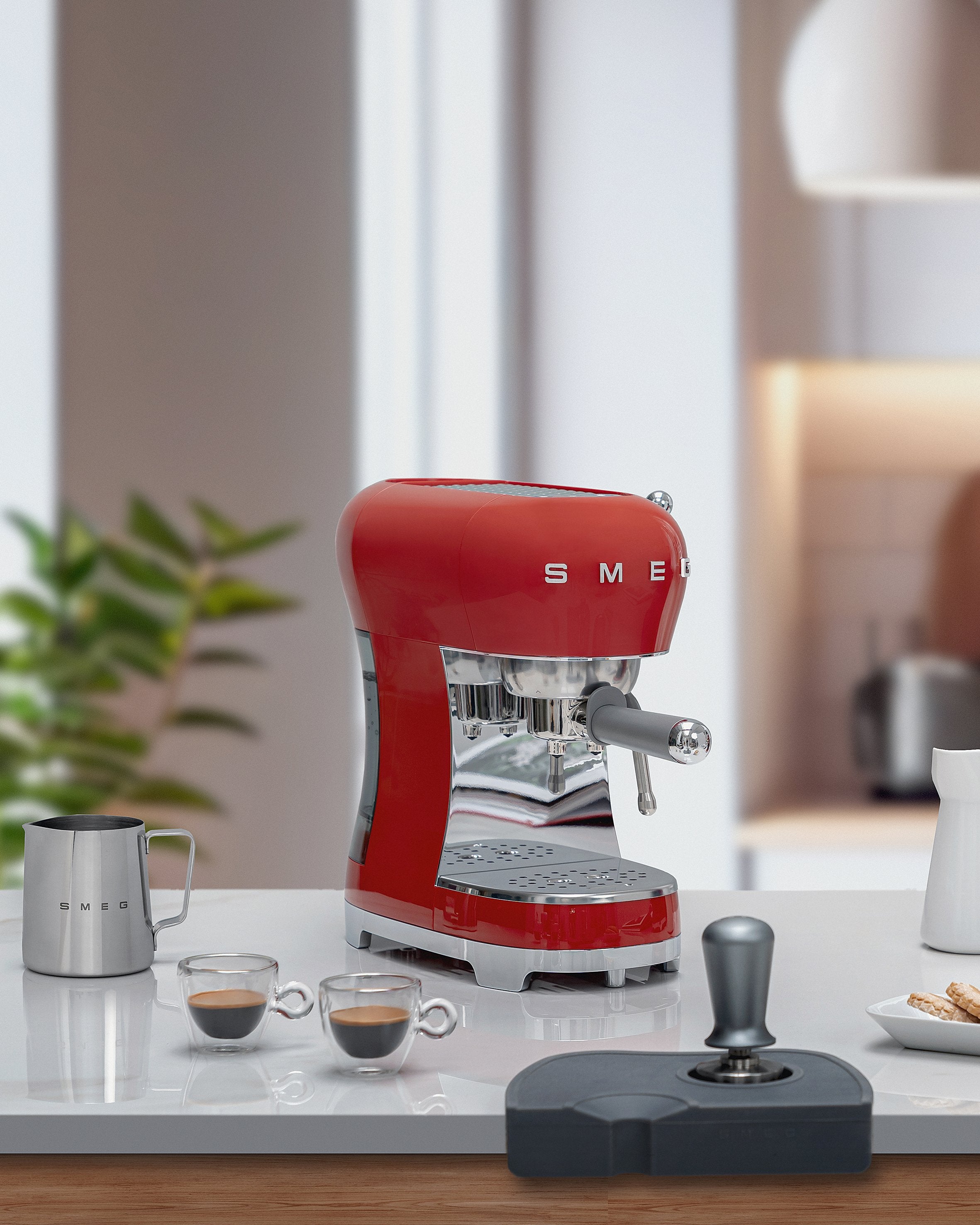 EAN 8017709324797 - Smeg ECF02RDEU cafetera eléctrica Manual Máquina espresso 1,1 L imagen 13