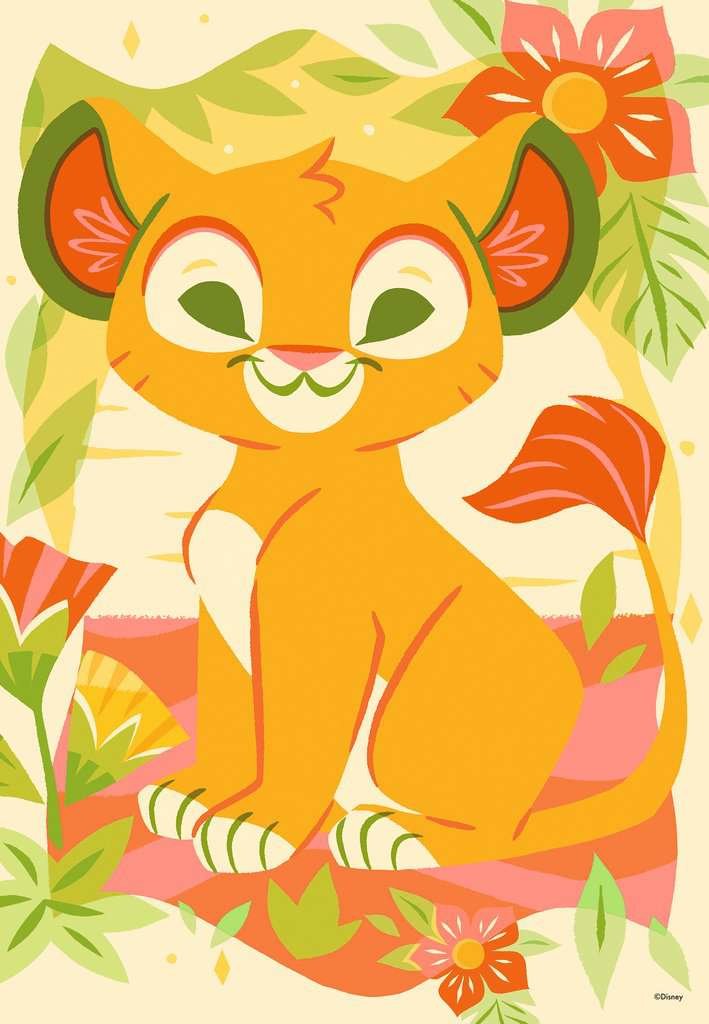 Ravensburger Puzzle Disney 100 Simba 13373