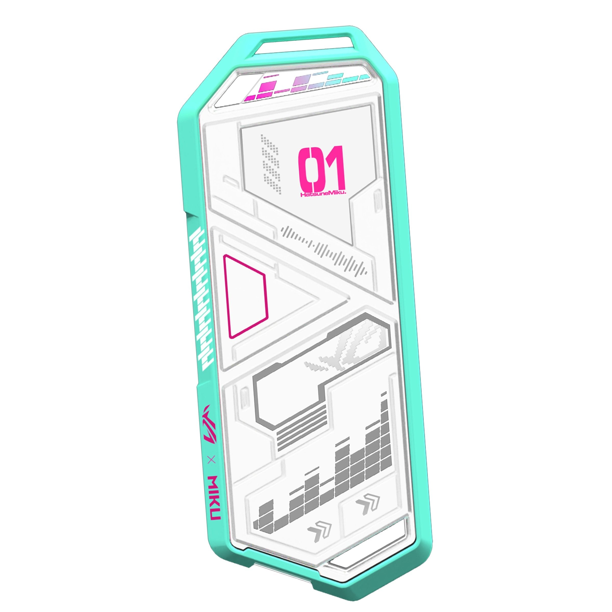 Asus Geh Usb Rog Mrix Arion Miku Wht Ssd Caja