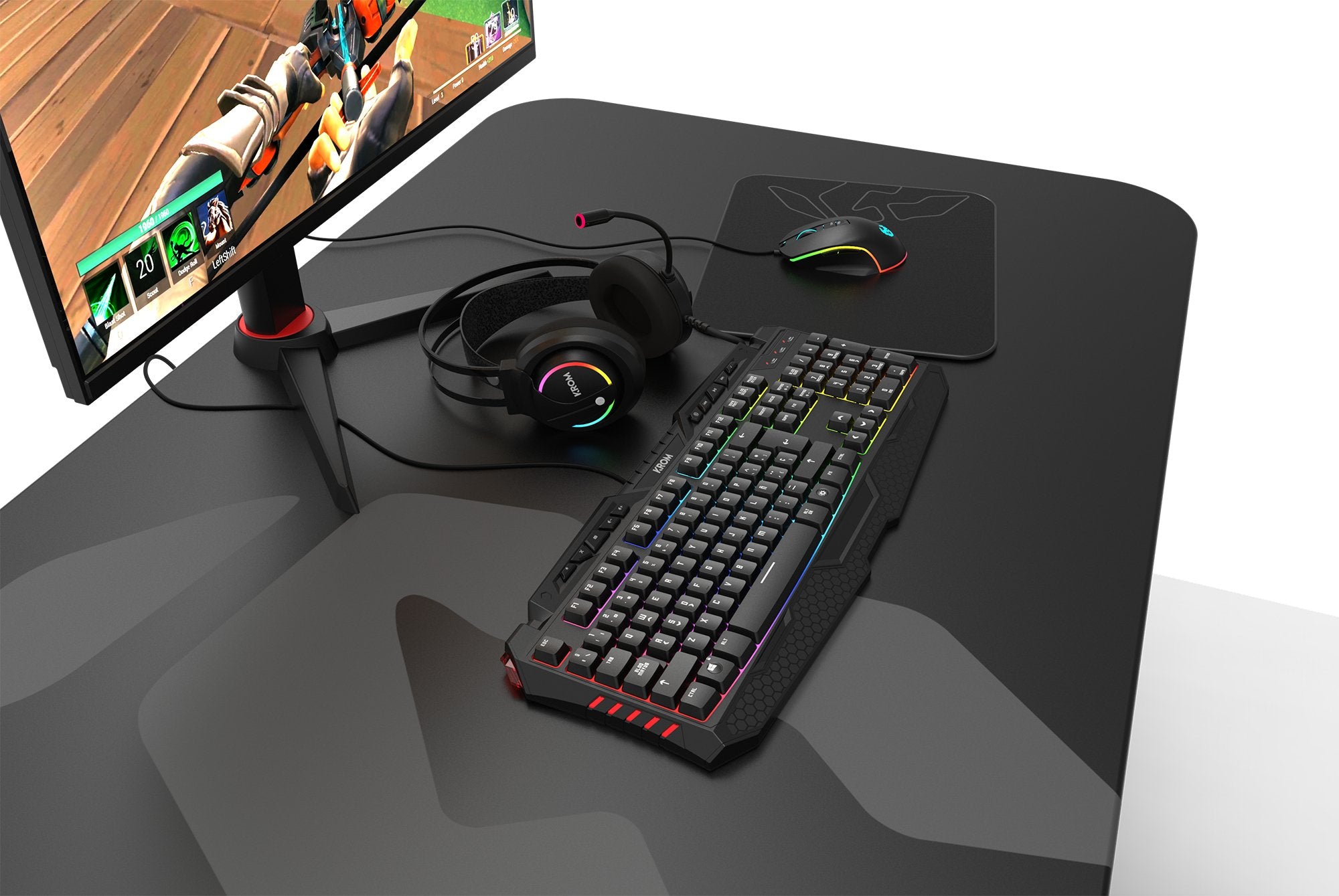 EAN 8436587970665 - Krom Keos ratón Juego mano derecha USB tipo A Óptico 6400 DPI imagen 13