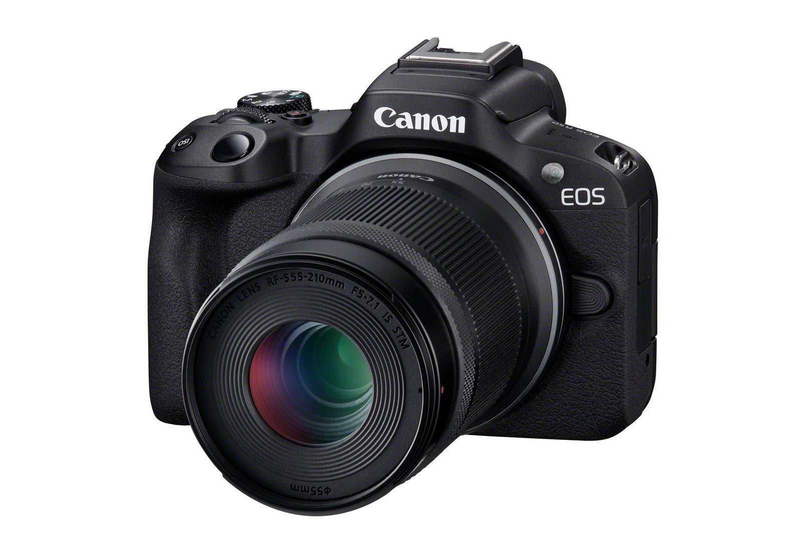Canon Eos R50, Black + Rf-S 18-45 Is Stm + Rf-S 55-210mm F5-7.1 Is Stm Kit Milc 24,2 Mp Cmos 6000 X 4000 Pixeles Negro