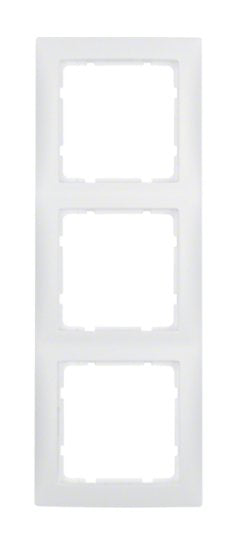 Berker 1013 99 09 Rahmen 3-F Pws S.1