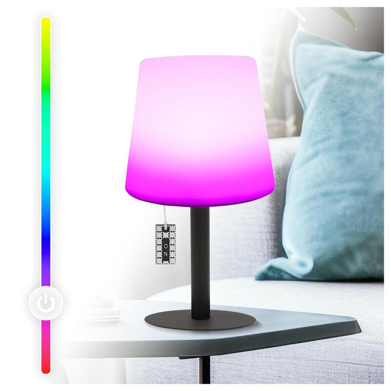 Addliving Lámpara De Mesita De Noche Con Interruptor De Tracción Luz De Mesa Regulable E Inalámbrica Moderna Lámpara De Mesa Para Salón Y Dormitorio Luz Nocturna Y Decoración