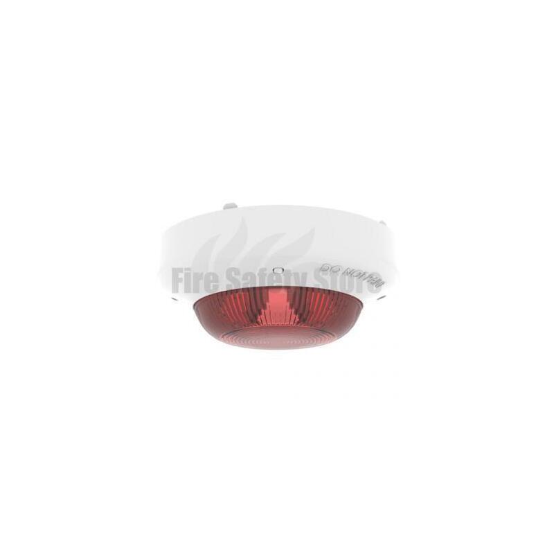 Addressable Beacon - Red  Lens, White Case (Non En54-23