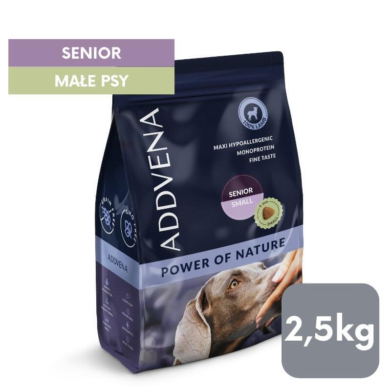 Addvena Poder De La Naturaleza Para Perros Mayores De Razas Pequeñas 2,5 Kg