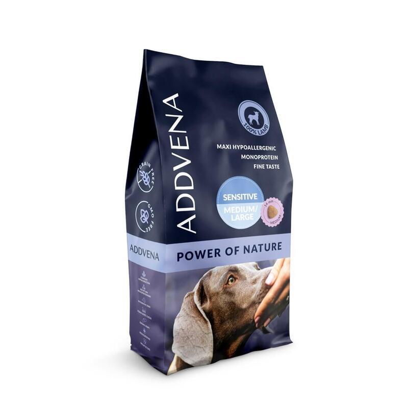 Addvena Power Of Nature Sensitive Para Perros Sensibles De Razas Medianas Y Grandes 10 Kg