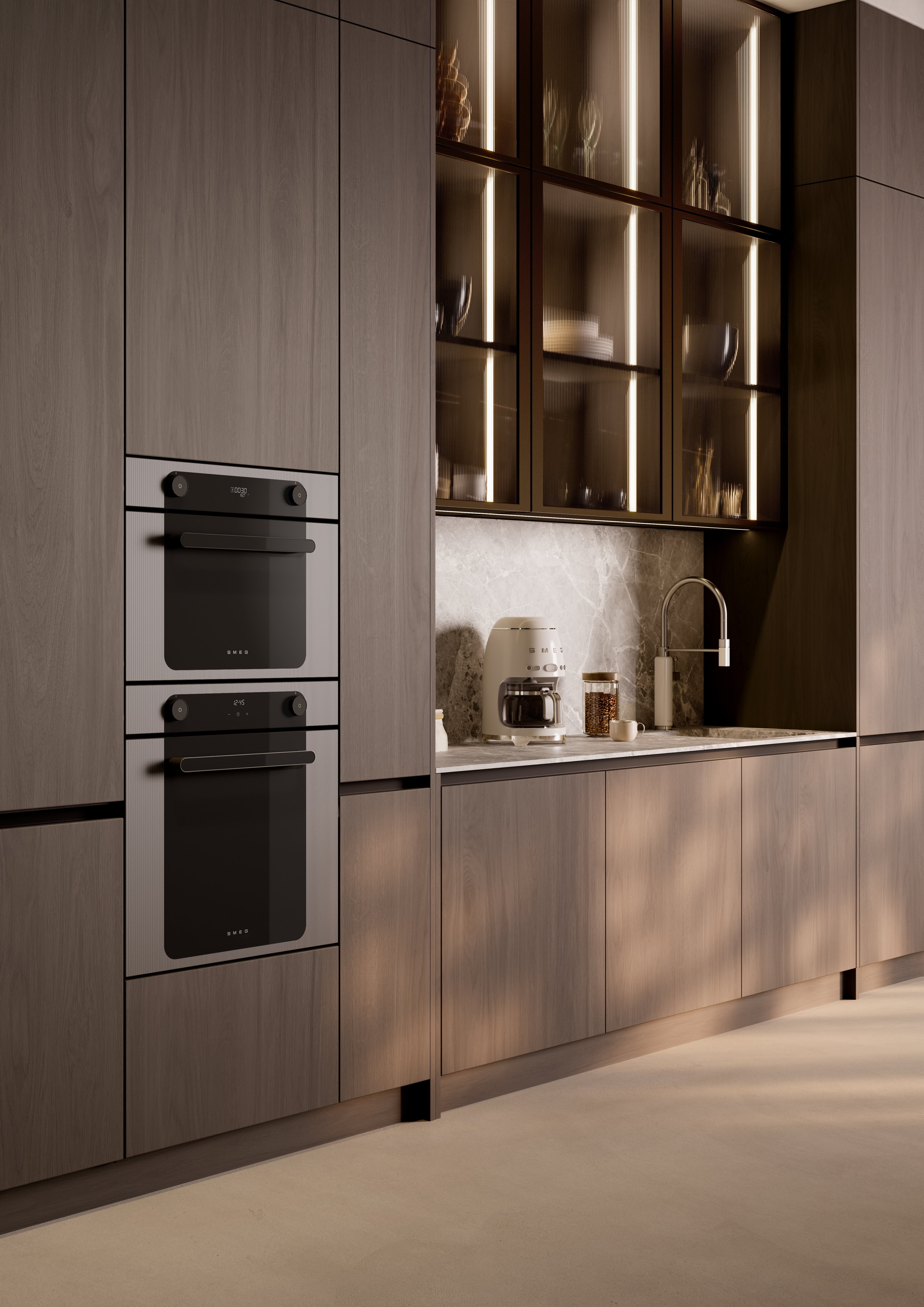 EAN 8017709280550 - Smeg DCF02WHEU cafetera eléctrica Totalmente automática Cafetera de filtro 1,4 L imagen 17