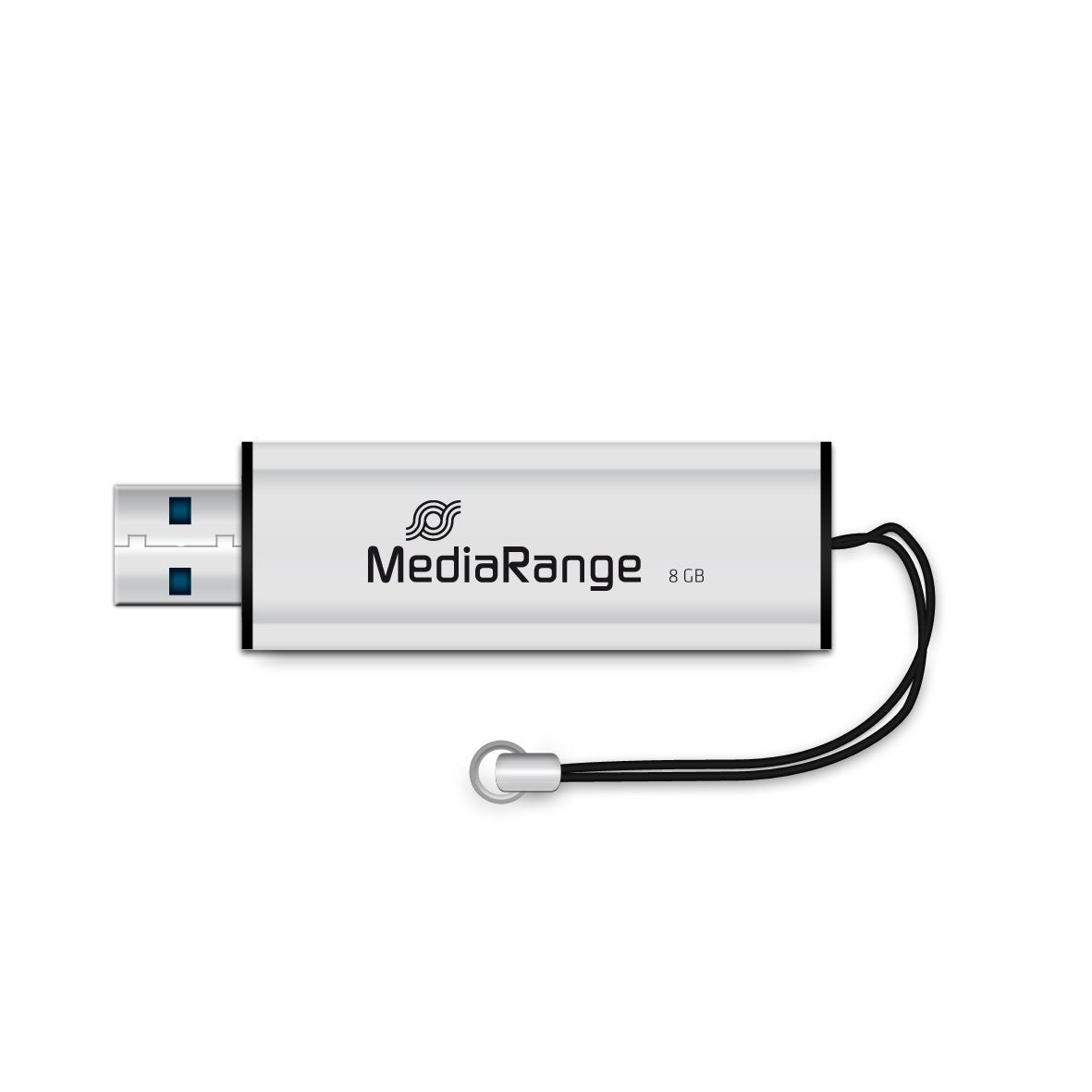 EAN 4260283113453 - MediaRange MR914 unidad flash USB 8 GB USB tipo A 3.2 Gen 1 (3.1 Gen 1) Negro, Plata imagen 3