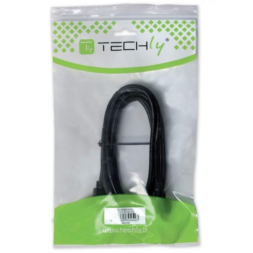 Techly 1.8m Usb - Mini Usb M/M Cable Usb 1,8 M 2.0 Usb A Mini-Usb B Negro