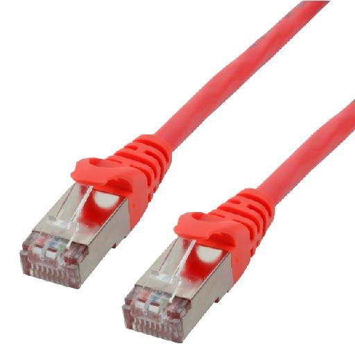 Mcl Ftp6-0.5m/R - Câble Cat 6 Rj45 F/Utp - 0.5m Rojo