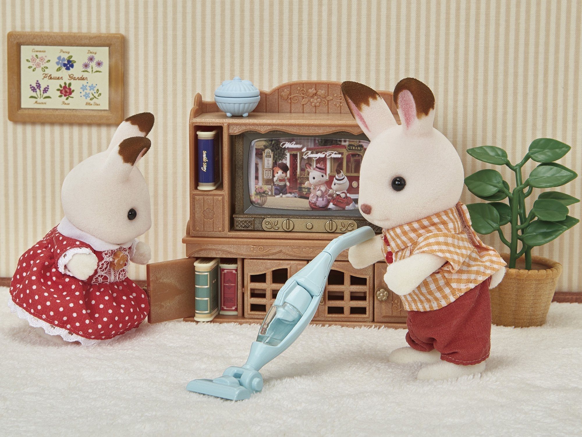 Epoch Sylvanian Families - Lavadora & Aspiradora 5445