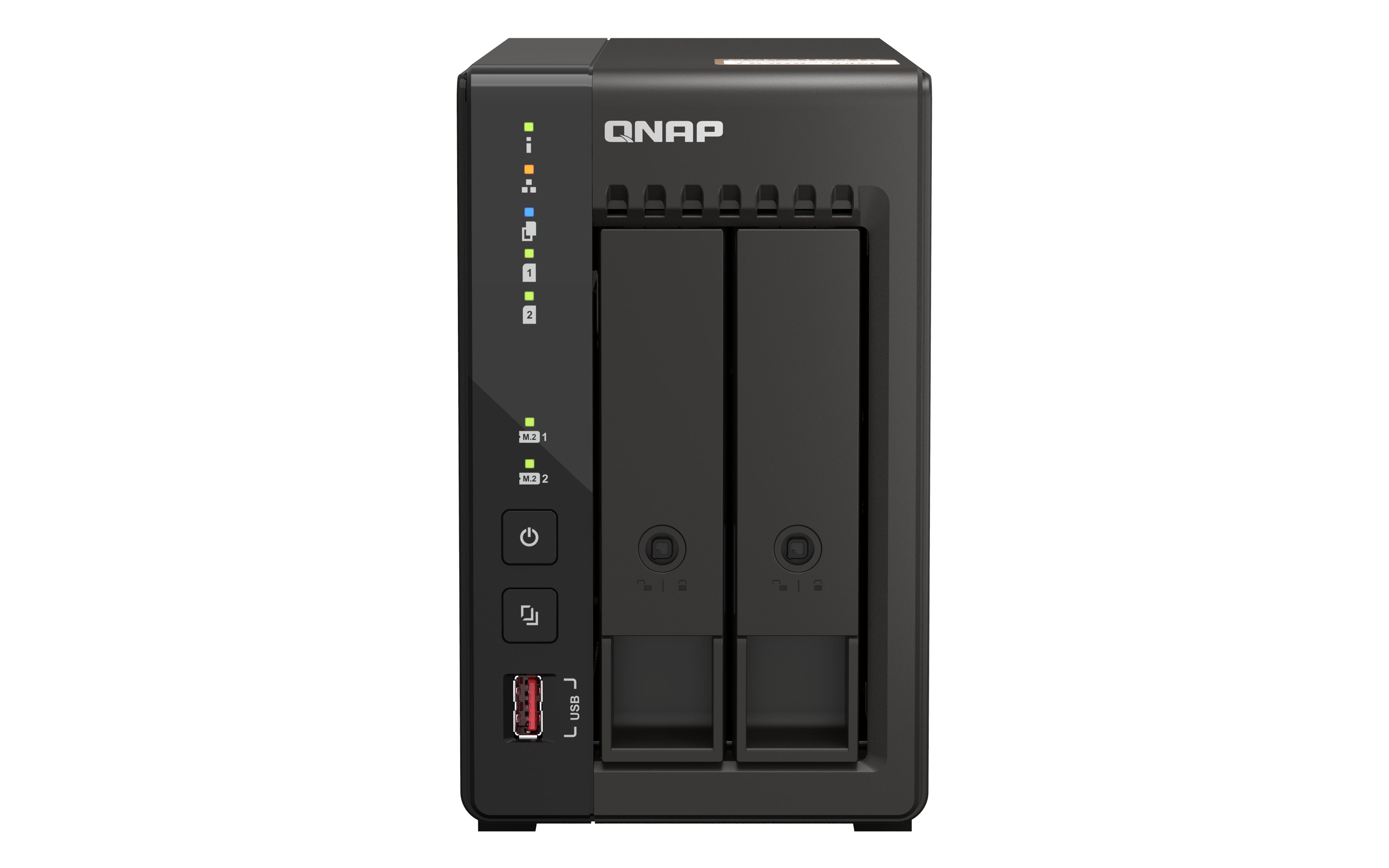 Dispositivo Qnap Nvr Qvp-21c De 8 Canales Integrado Y 2 Bahías