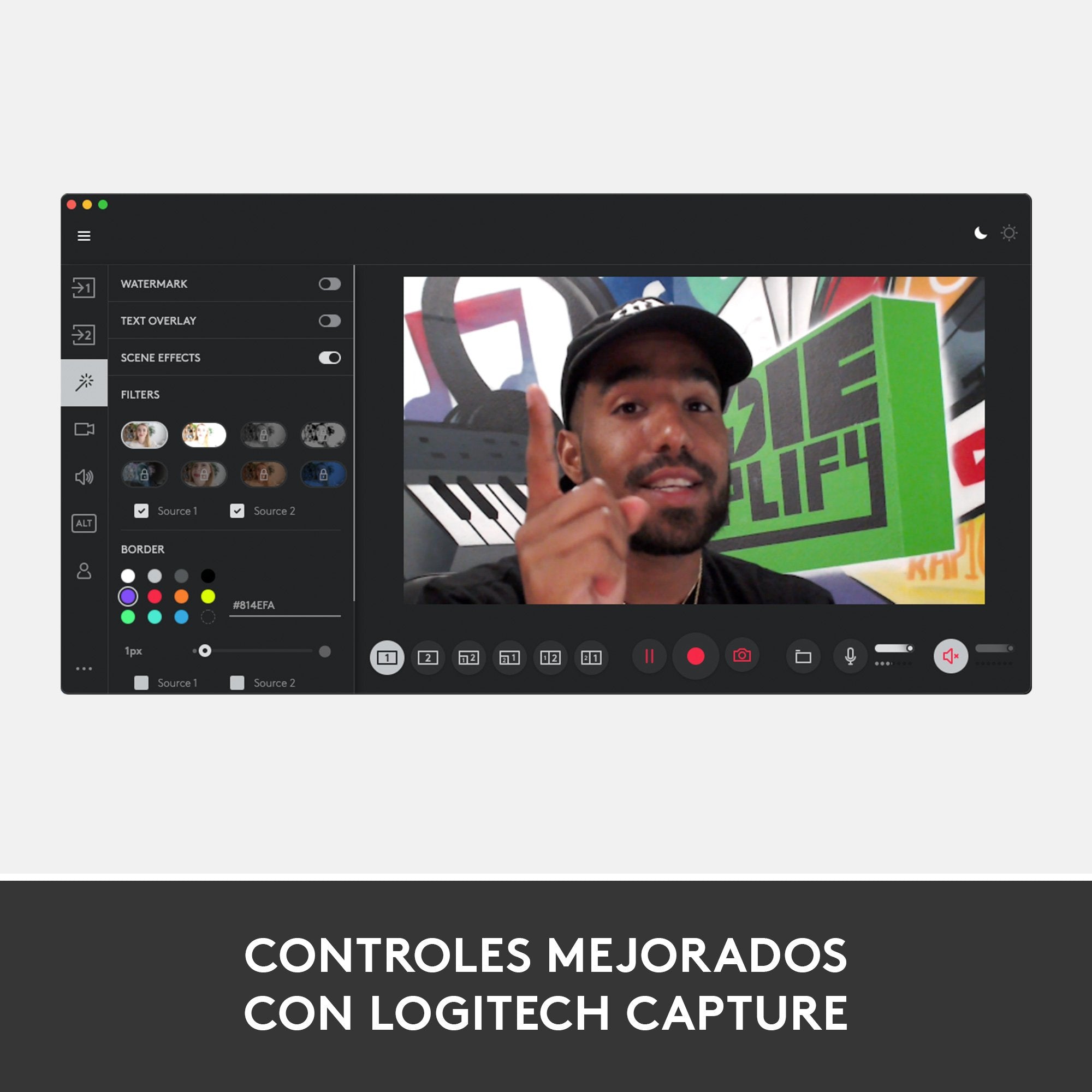 EAN 5099206087187 - Logitech 960-001281 cámara web 1920 x 1080 Pixeles USB Grafito imagen 15