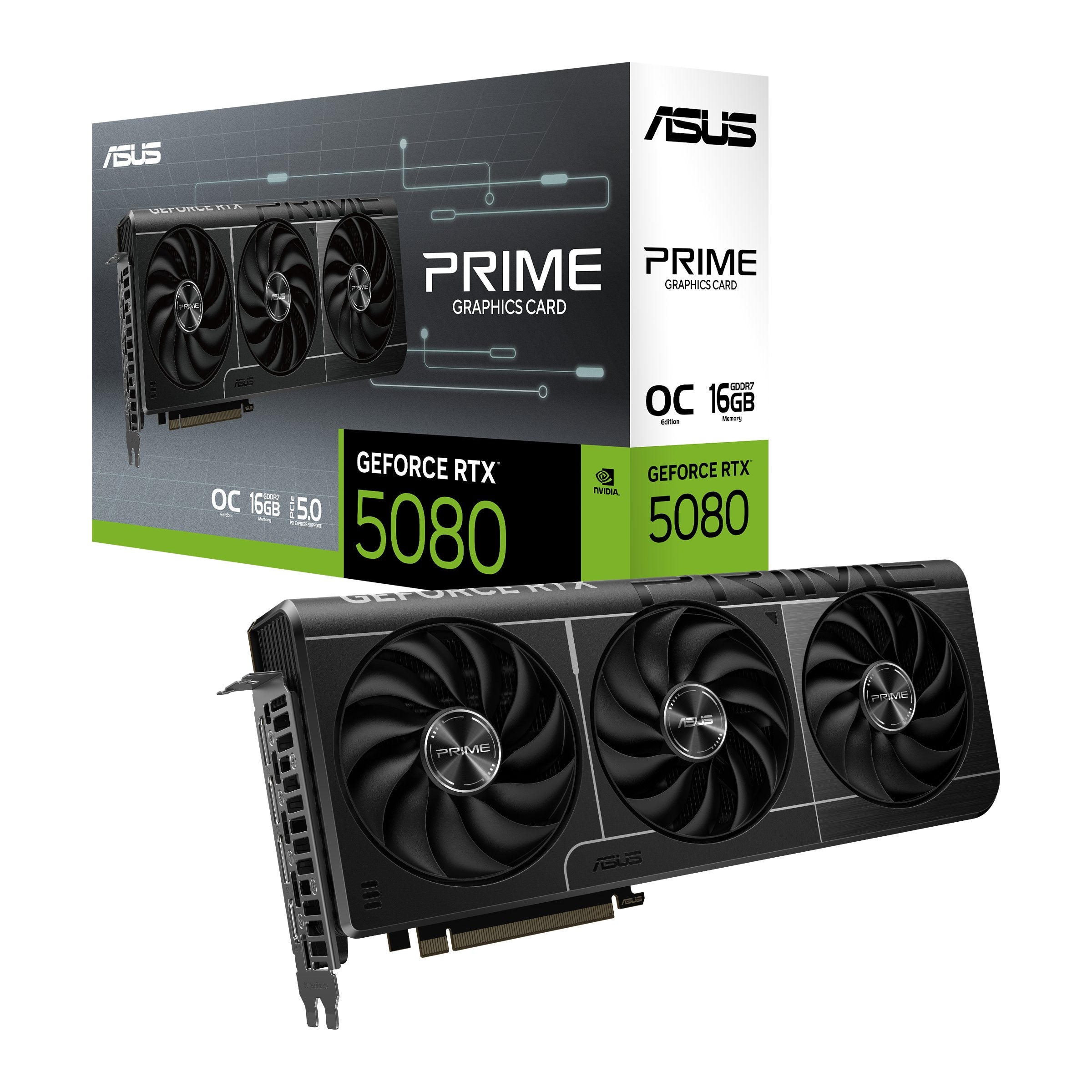 EAN 4711387837788 - ASUS Prime -RTX5080-O16G NVIDIA GeForce RTX 5080 16 GB GDDR7 imagen 11