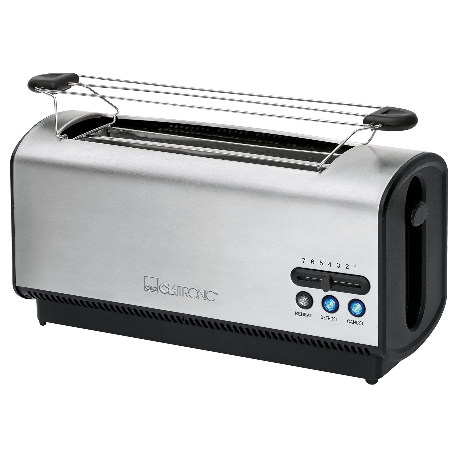 EAN 4006160638295 - Clatronic TA 3687 7 4 rebanada(s) 1200 W Negro, Acero inoxidable imagen 1