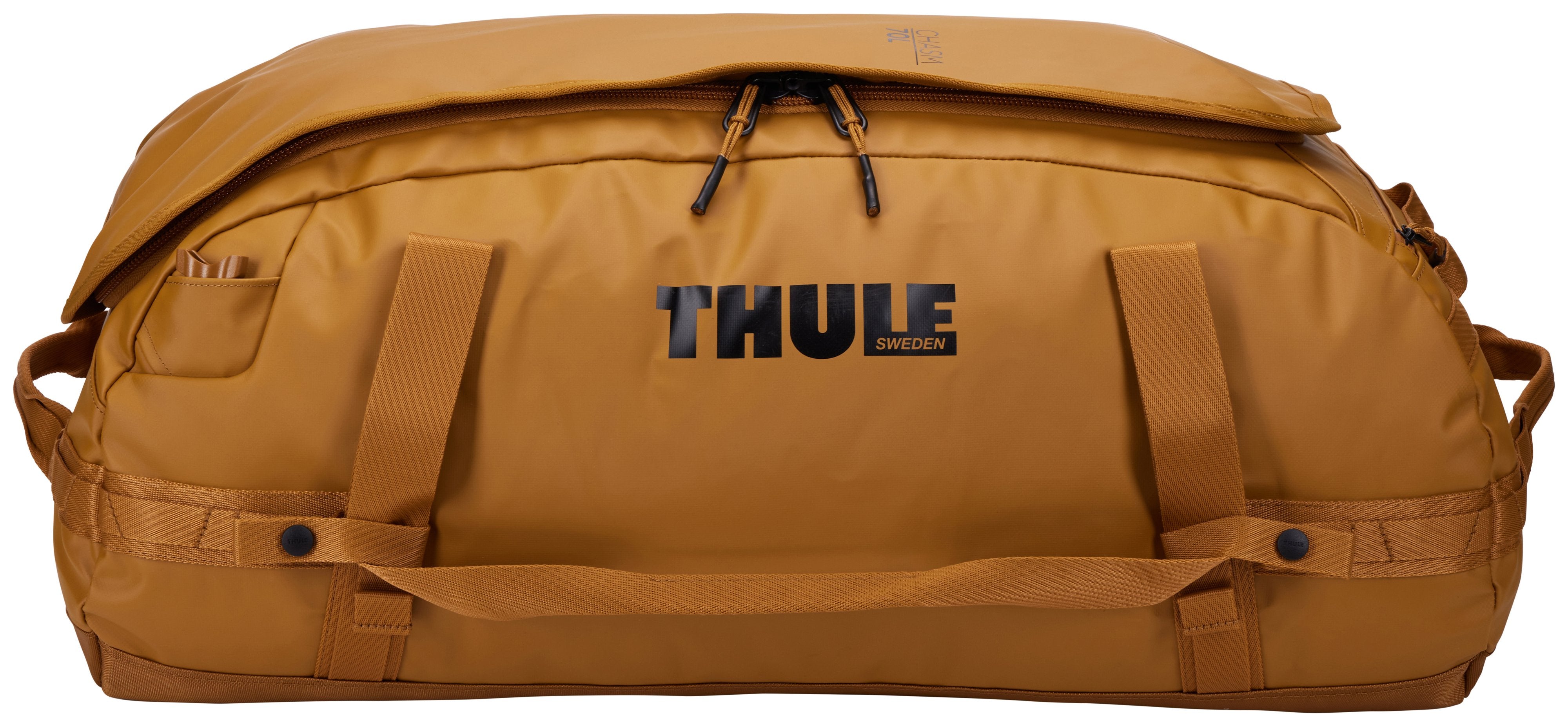 EAN 0085854255257 - Thule Chasm TDSD303 Golden Brown bolso de lona 70 L Poliéster Marrón imagen 4