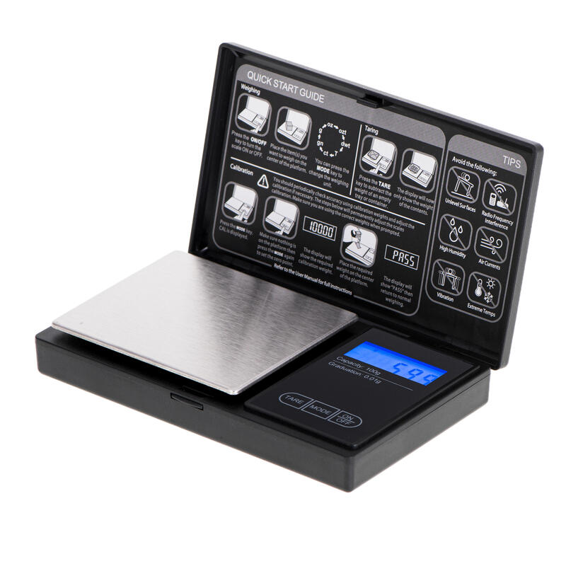 Adler Ad 3176 Precision Scale, 0.01g, Black