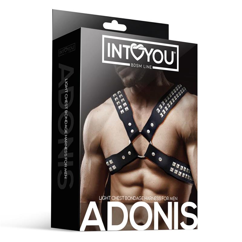 Adonis Arnés Masculino Para El Pecho Cuero Vegano