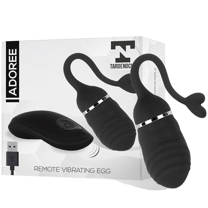 Adoree Huevo Vibrador Usb Control Remoto Usb Silicona
