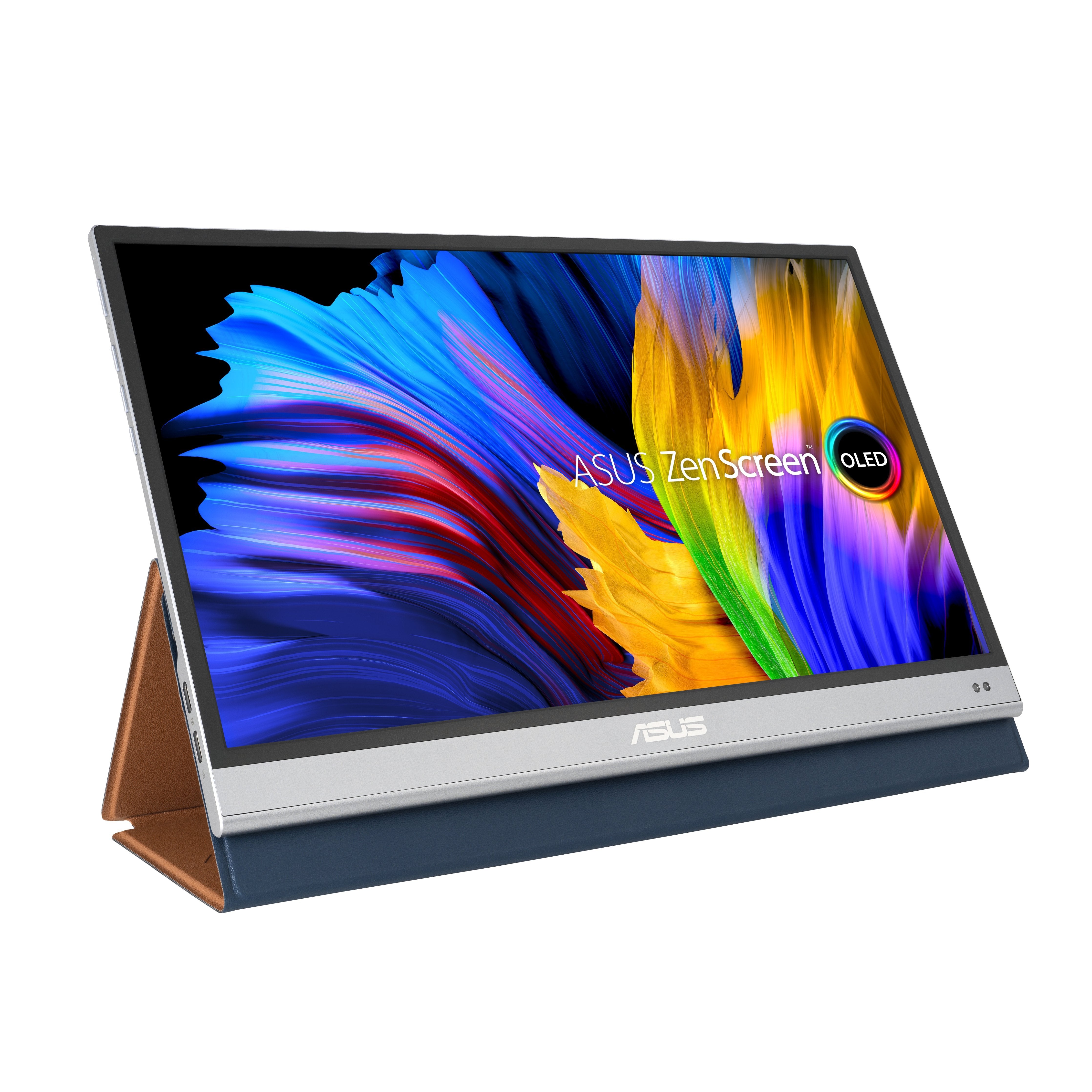 Monitor Asus Zenscreen Mq13ah 33,8 Cm (13.3") 1920 X 1080 Pixeles Full Hd Oled Negro