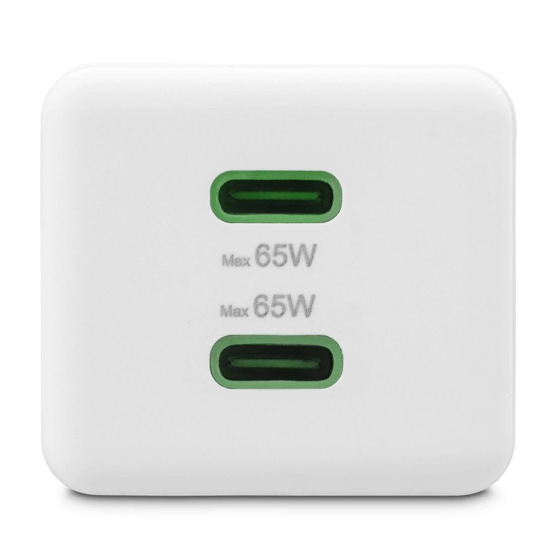 Hama Mini 65w Gan Pd/Qc 2x Usb-C Biala